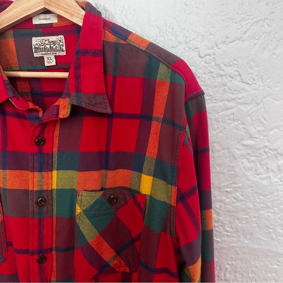 Midweight flannel workshirt in regenerative cotton - Picture 4 of 9